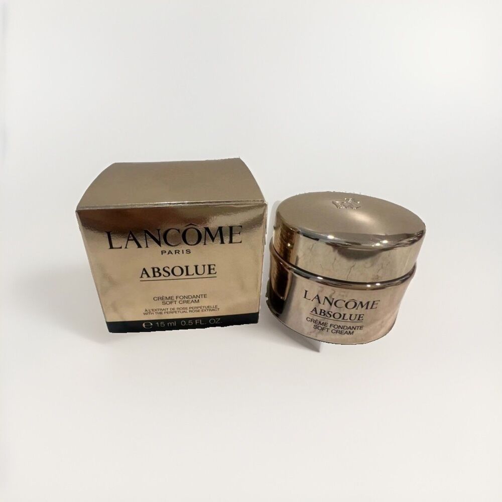 LANCOME Absolue Soft Cream with the perpetual rose extract .5 OZ / 15 ML NIB
